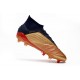 Botas de Fútbol adidas Predator 19.1 FG Hombre - Oro Plata Rojo