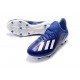 Adidas Botas de Futbol X 19.1 FG Azul Blanco