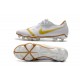 Botas de Fútbol Nike Phantom Venom Elite FG Blanco Oro