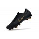 Botas de Fútbol Nike Phantom Venom Elite FG Negro Oro Metalizado