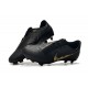 Botas de Fútbol Nike Phantom Venom Elite FG Negro Oro Metalizado