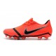 Botas de Fútbol Nike Phantom Venom Elite FG Crimson Negro