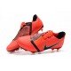 Botas de Fútbol Nike Phantom Venom Elite FG Crimson Negro