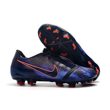 Botas de Fútbol Nike Phantom Venom Elite FGBotas de Fútbol Nike Phantom Venom Elite FG Obsidiana Negro Azul
