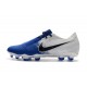 Botas de Fútbol Nike Phantom Venom Elite FG Blanco Azul Negro