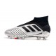 Tacón de Fútbol adidas Predator 19+ FG - Argento Negro