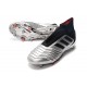 Tacón de Fútbol adidas Predator 19+ FG - Argento Negro