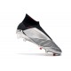 Tacón de Fútbol adidas Predator 19+ FG - Argento Negro