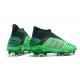 Tacón de Fútbol adidas Predator 19+ FG - Verde Argento
