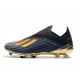 Zapatillas de Tacos Adidas X 19+ FG Negro Oro Azul