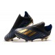 Zapatillas de Tacos Adidas X 19+ FG Negro Oro Azul