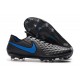 Tacos de Futbol Nike Tiempo Legend 8 Elite FG Negro Azul