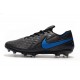 Tacos de Futbol Nike Tiempo Legend 8 Elite FG Negro Azul