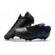 Tacos de Futbol Nike Tiempo Legend 8 Elite FG Negro Azul