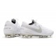Tacos de Futbol Nike Tiempo Legend 8 Elite FG Blanco Platino Gris Lobo