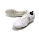 Tacos de Futbol Nike Tiempo Legend 8 Elite FG Blanco Platino Gris Lobo