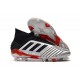 Botas de Fútbol adidas Predator 19.1 FG Hombre - Metal Negro
