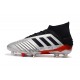 Botas de Fútbol adidas Predator 19.1 FG Hombre - Metal Negro