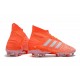 Botas de Fútbol adidas Predator 19.1 FG Hombre - Naranja Blanco