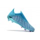 Zapatillas de Tacos Adidas X 19+ FG Cian Brillante Negro