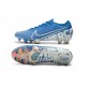 Zapatos de Fútbol Nike Mercurial Vapor XIII Elite FG - Azul Blanco