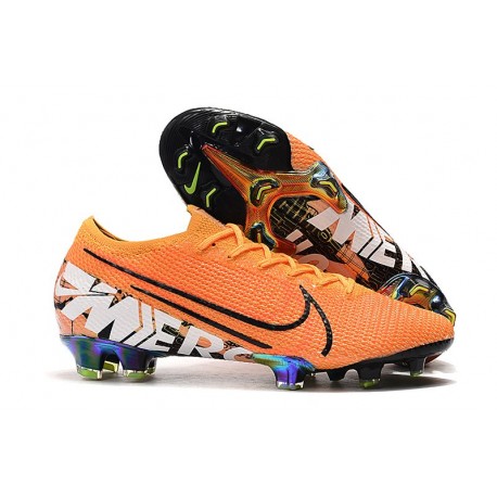 Zapatos de Fútbol Nike Mercurial Vapor XIII Elite FG - Naranja Negro