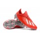 Adidas Botas de Futbol X 19.1 FG Rojo Plata