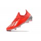 Adidas Botas de Futbol X 19.1 FG Rojo Plata