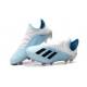 Adidas Botas de Futbol X 19.1 FG Blanco Azul Negro