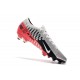 Zapatos Neymar Nike Mercurial Vapor XIII Elite FG - NJR Platino Negro Rojo
