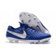 Tacos de Futbol Nike Tiempo Legend 8 Elite FG Azul Blanco