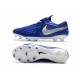 Tacos de Futbol Nike Tiempo Legend 8 Elite FG Azul Blanco