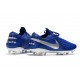 Tacos de Futbol Nike Tiempo Legend 8 Elite FG Azul Blanco