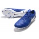 Tacos de Futbol Nike Tiempo Legend 8 Elite FG Azul Blanco