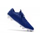 Tacos de Futbol Nike Tiempo Legend 8 Elite FG Azul Blanco
