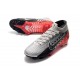 Neymar Nike Mercurial Superfly 7 Elite FG Cromado Negro Rojo Platino