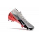 Neymar Nike Mercurial Superfly 7 Elite FG Cromado Negro Rojo Platino