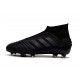 Tacón de Fútbol adidas Predator 19+ FG - Negro