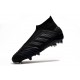 Tacón de Fútbol adidas Predator 19+ FG - Negro