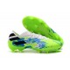 Nuevas Botas adidas Nemeziz Messi 19.1 FG Blanco Verde Azul
