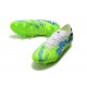Nuevas Botas adidas Nemeziz Messi 19.1 FG Blanco Verde Azul