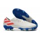 Nuevas Botas adidas Nemeziz Messi 19.1 FG Blanco Rojo Azul