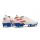Nuevas Botas adidas Nemeziz Messi 19.1 FG Blanco Rojo Azul