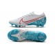 Zapatos de Fútbol Nike Mercurial Vapor XIII Elite FG - Blanco Azul