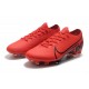 Zapatos de Fútbol Nike Mercurial Vapor XIII Elite FG - Rojo Negro