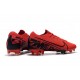 Zapatos de Fútbol Nike Mercurial Vapor XIII Elite FG - Rojo Negro