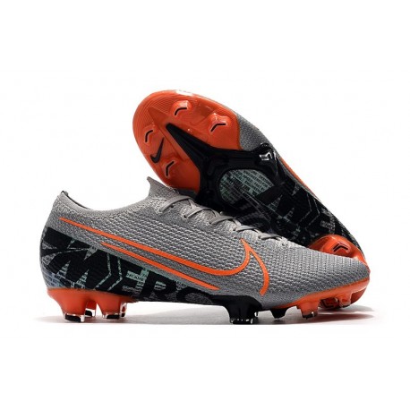 Zapatos de Fútbol Nike Mercurial Vapor XIII Elite FG - Gris Naranja