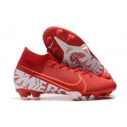 Zapatillas Nike Mercurial Superfly 7 Elite FG Rojo Blanco