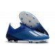 Zapatillas de Tacos Adidas X 19+ FG Azul Blanco
