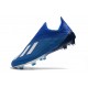 Zapatillas de Tacos Adidas X 19+ FG Azul Blanco